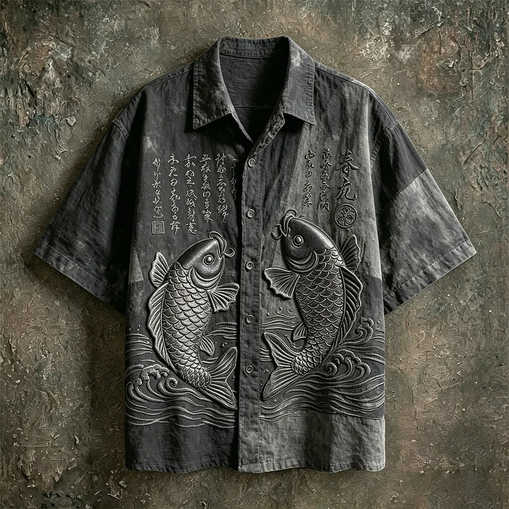 Weliri Koi Fish Summer Shirt