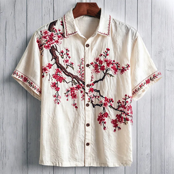 Weliri Pink Sakura Summer Shirt